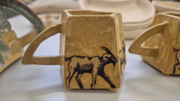 Animated GIF of goats