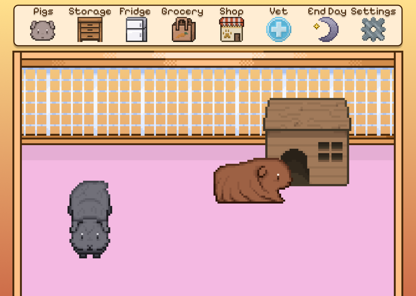 Guinea Garden UI Screenshot