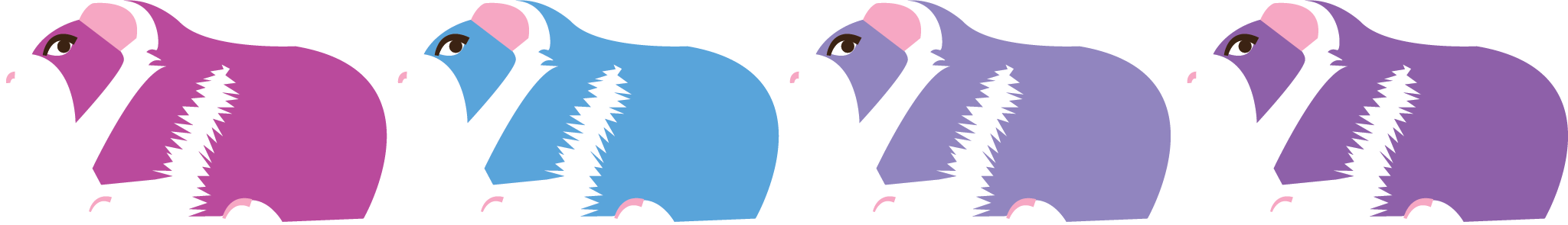 Assorted pig graphics